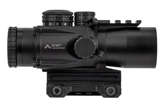 Primary Arms Gen III SLx 3x32mm prism scope with ACSS CQB reticle.